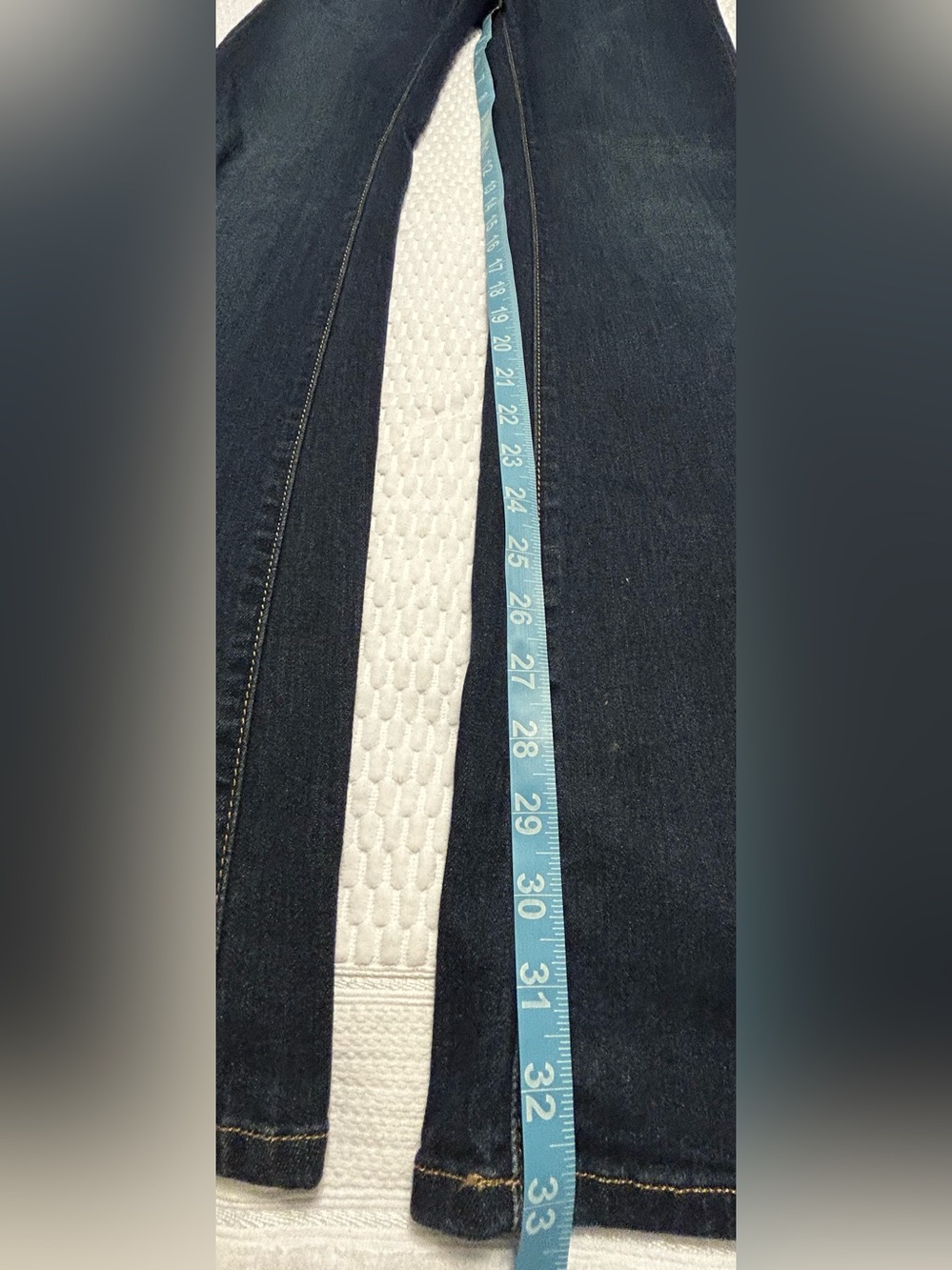 Just Black Flare Jeans Size 29 LONG 33-34” Inseam Black - Picture 6 of 6
